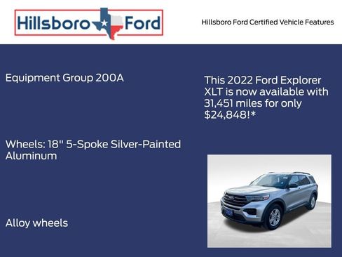 Certified 2022 Ford Explorer XLT image 5