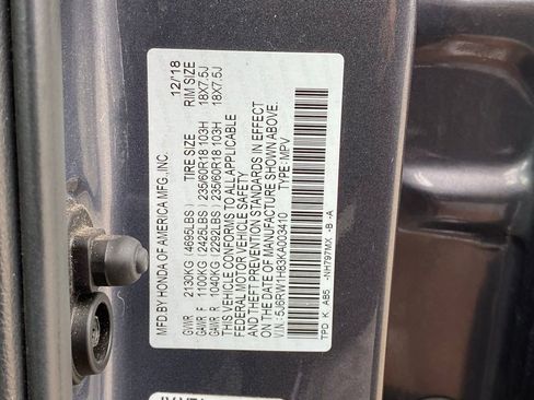 Used 2019 Honda CR-V EX-L image 31