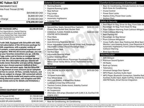 Used 2021 GMC Yukon SLT w/ SLT Luxury Package AWD/4WD image 3