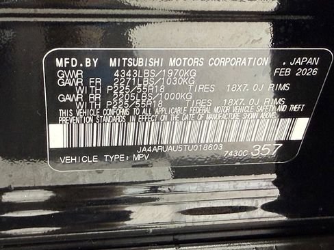 Used 2026 Mitsubishi Outlander Sport ES AWD/4WD image 41