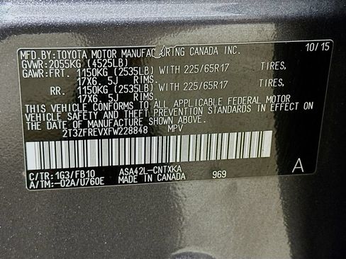 Used 2015 Toyota RAV4 LE FWD image 35
