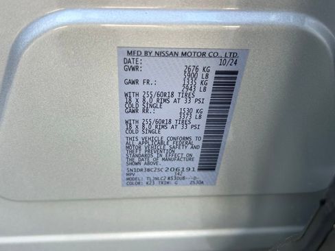 Used 2025 Nissan Pathfinder SV image 58