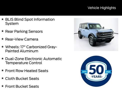 Certified 2025 Ford Bronco Big Bend AWD/4WD image 11