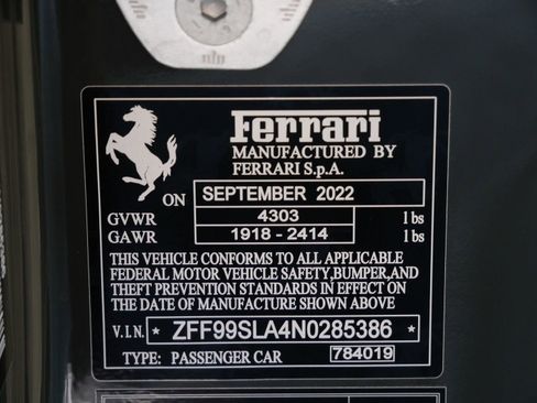 Used 2022 Ferrari 296 GTB RWD image 29