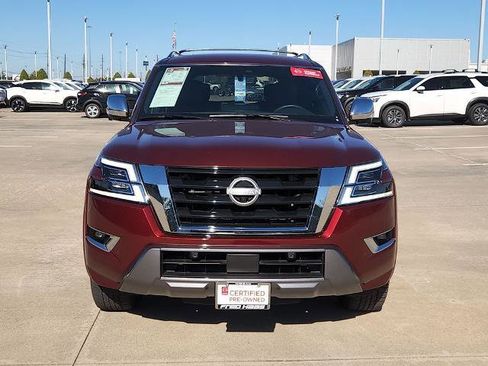 Certified 2024 Nissan Armada Platinum w/ Captain's Chairs Package image 9