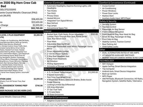 New 2026 RAM 3500 Big Horn AWD/4WD image 14