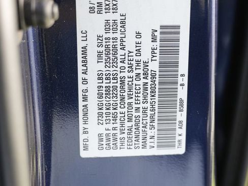 Used 2019 Honda Odyssey EX image 58