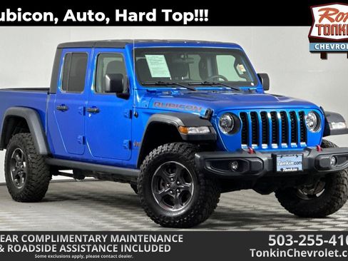 Used 2020 Jeep Gladiator Rubicon w/ Trailer Tow Package AWD/4WD image 1