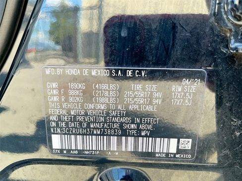 Used 2021 Honda HR-V LX image 29