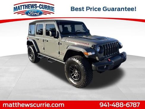 Used 2023 Jeep Wrangler Unlimited Rubicon w/ Xtreme 35 Tire Package image 1