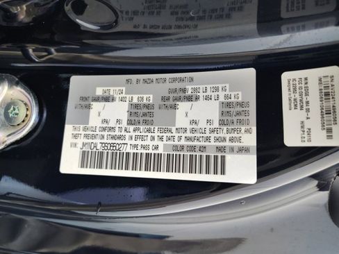 Used 2025 MAZDA MX-5 Miata RF Club w/ Interior Package image 21