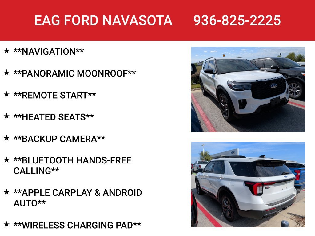 Used 2025 Ford Explorer ST-Line w/ Premium Package AWD/4WD image 4