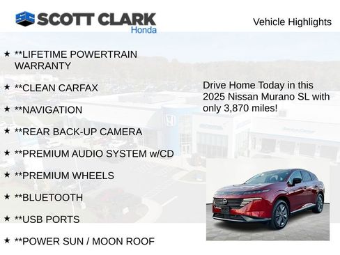 Used 2025 Nissan Murano SL image 12