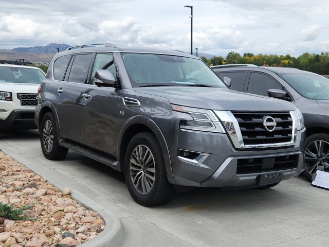 Used 2021 Nissan Armada SL w/ Captain's Chairs Package AWD/4WD image 1