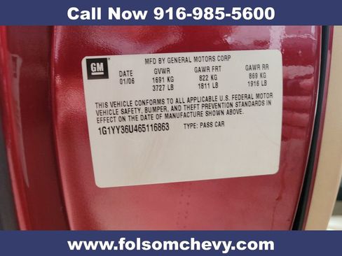 Used 2006 Chevrolet Corvette Convertible w/ Preferred Equipment Group image 23