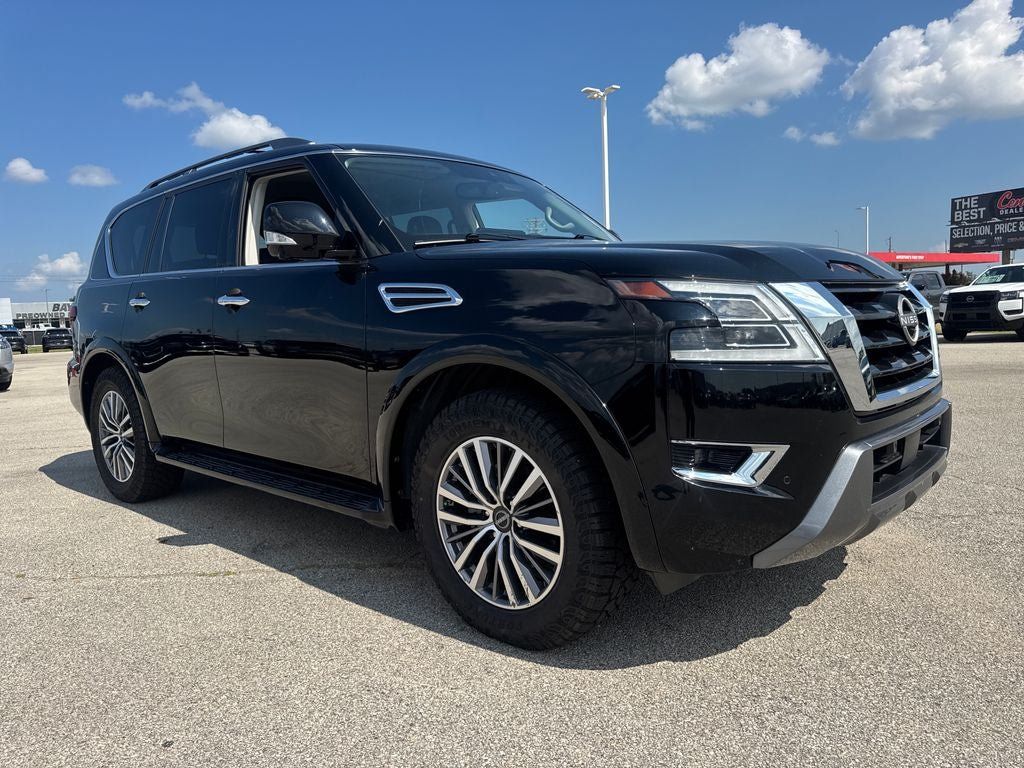 Used 2023 Nissan Armada SL w/ Captain's Chairs Package AWD/4WD image 9