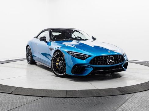 Certified 2023 Mercedes-Benz SL 63 AMG 4MATIC w/ Driver Assistance Package image 1