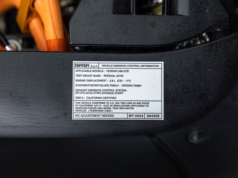 Certified 2024 Ferrari 296 GTB image 57