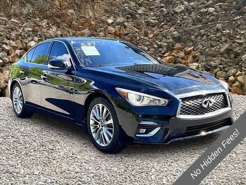 Used 2021 INFINITI Q50 Luxe w/ Cargo Package AWD/4WD image 9