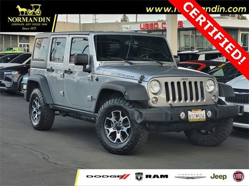 Certified 2015 Jeep Wrangler Unlimited Rubicon w/ Connectivity Group image 1