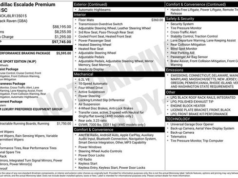 Used 2020 Cadillac Escalade Premium Luxury image 31