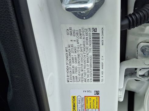 Certified 2024 Honda Civic Sport image 28