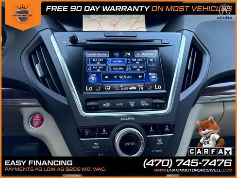 Used 2016 Acura MDX w/Tech image 30