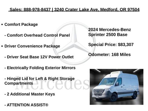 Used 2024 Mercedes-Benz Sprinter 144 Cargo image 5