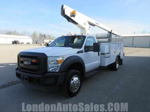 Used 2015 Ford F450 XL w/ Snow Plow Prep Package image 1