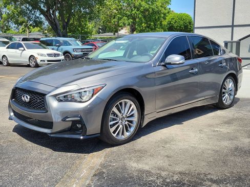 Used 2021 INFINITI Q50 Luxe w/ Seat & Sound Package RWD image 36