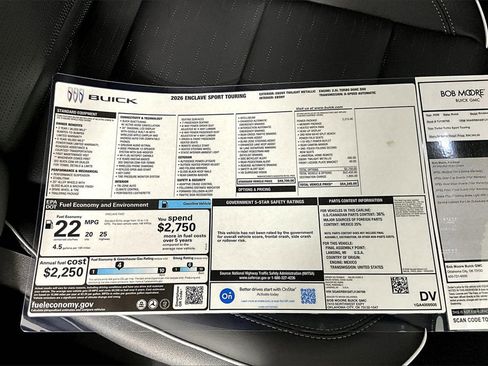 New 2026 Buick Enclave Sport Touring w/ Power Package image 14