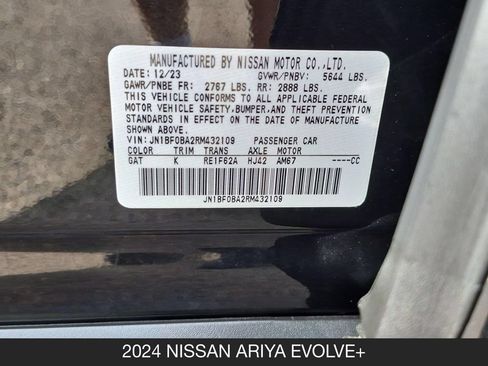 Used 2024 Nissan Ariya FWD image 27