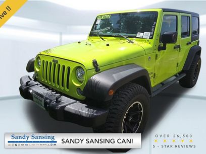 Used 2017 Jeep Wrangler Unlimited Sport w/ Quick Order Package 24S
