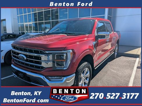 Used 2021 Ford F150 Lariat w/ Equipment Group 502A High AWD/4WD image 1