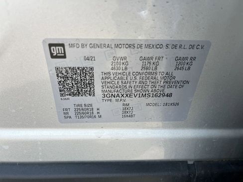 Certified 2021 Chevrolet Equinox Premier image 32