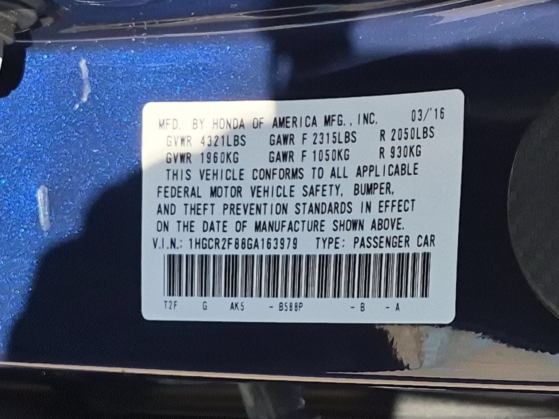 Used 2016 Honda Accord EX-L image 33