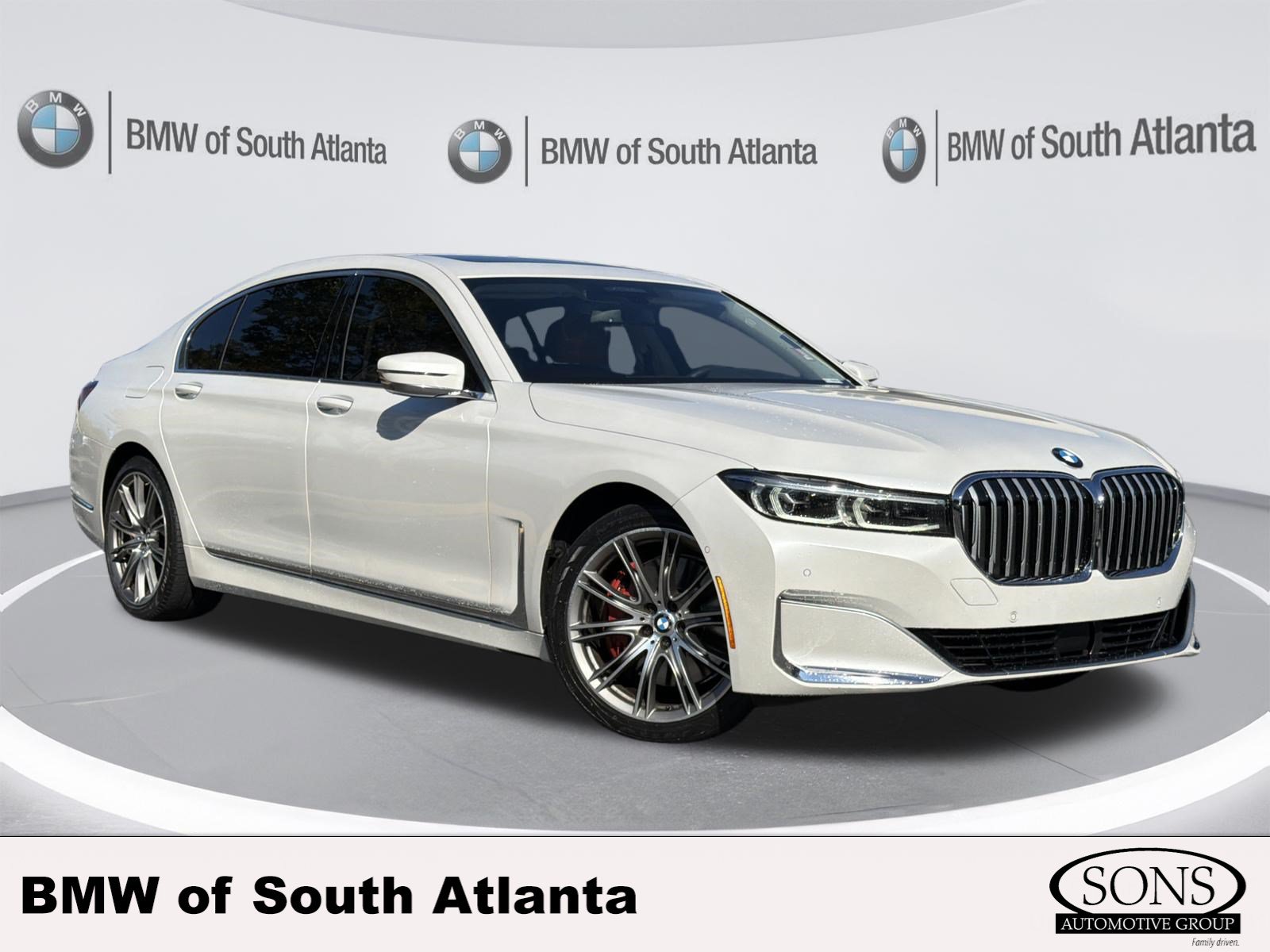 Used 2021 BMW 750i xDrive w/ Luxury Rear Seating Package AWD/4WD image 1