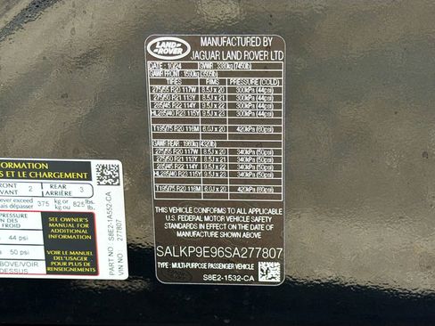 Certified 2025 Land Rover Range Rover SE AWD/4WD image 43