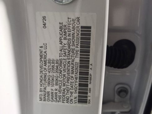 New 2026 Honda Accord SE image 29