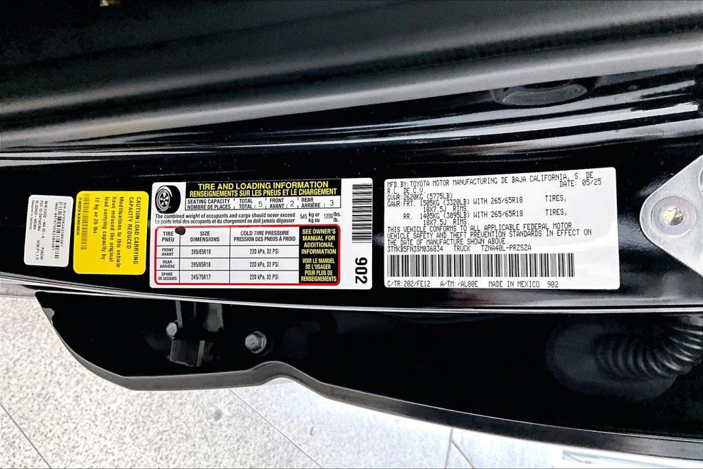 Used 2025 Toyota Tacoma TRD Sport RWD image 46