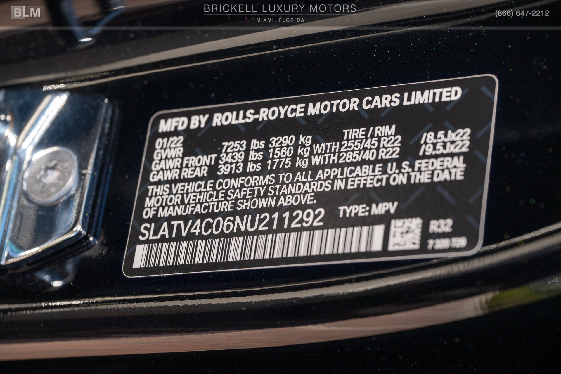 Used 2022 Rolls-Royce Cullinan AWD/4WD image 44