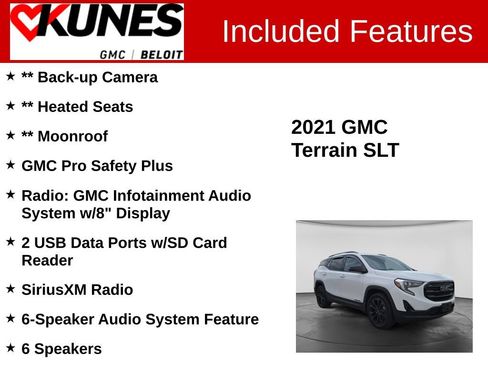 Used 2021 GMC Terrain SLT w/ Elevation Edition AWD/4WD image 2