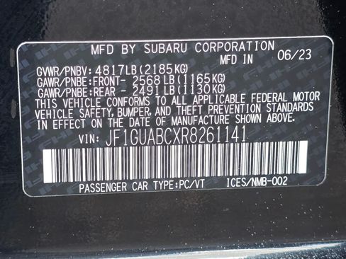 Certified 2024 Subaru Impreza 2.0i AWD/4WD image 30
