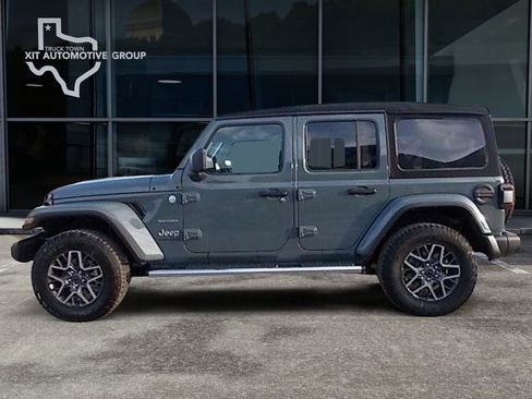 Used 2024 Jeep Wrangler Sahara w/ Technology Group image 1