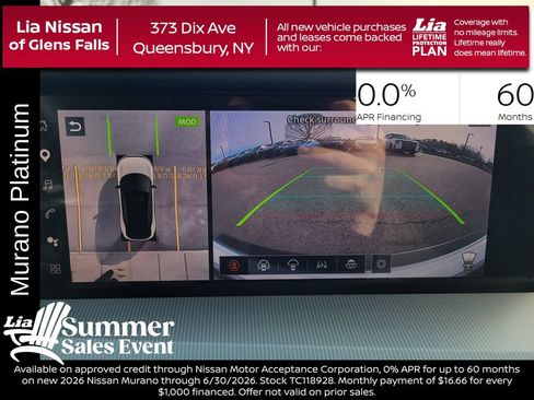 New 2026 Nissan Murano Platinum w/ Cargo Package AWD/4WD image 19