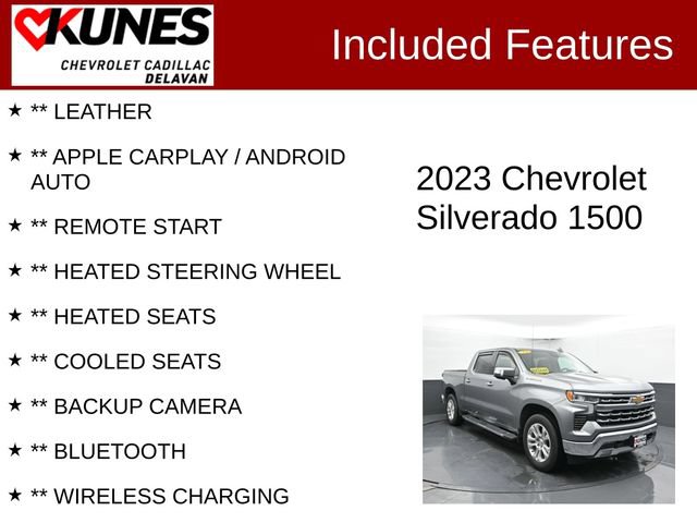Used 2023 Chevrolet Silverado 1500 LTZ AWD/4WD image 3