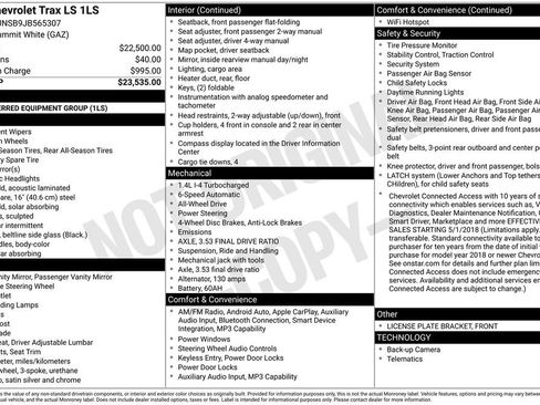 Used 2018 Chevrolet Trax LS image 27