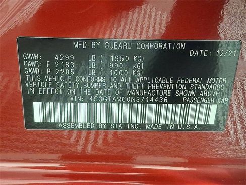 Used 2022 Subaru Impreza 2.0i Sport w/ Popular Package #3 image 26