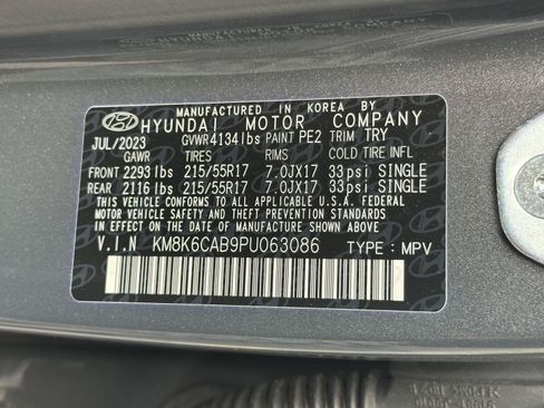 Used 2023 Hyundai Kona SEL w/ Cargo Package AWD/4WD image 14