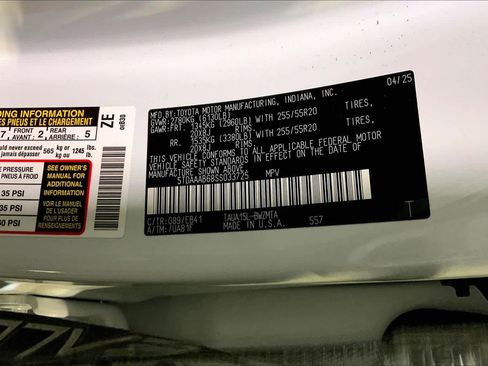 Certified 2025 Lexus TX 350 AWD image 36